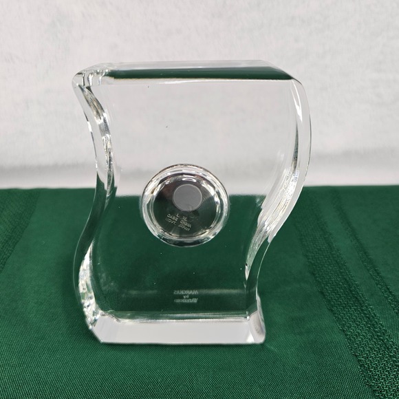 Marquis Crystal Desk Clock Modern Wave Home Office Decor (just need‎ battery) - Picture 5 of 8